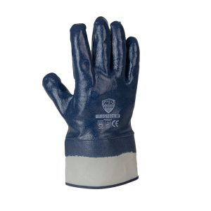 Guante de Algodón con Nitrilo Azul