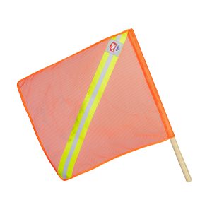 Banderin De Malla Con Baston De Madera
